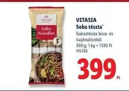 Lidl Vitasia Soba tészta ajánlat