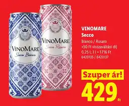 Lidl Vinomare secco ajánlat