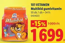 Lidl 1x1 vitamin multikid gumivitamin ajánlat