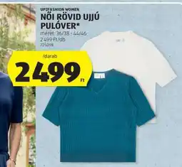 ALDI UP2FASHION WOMEN NŐI RÖVID UJJÚ PULÓVER ajánlat