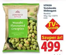 Lidl VITASIA Tésztabundás földimogyoró ajánlat