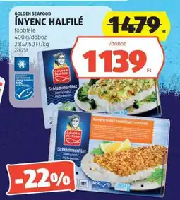 ALDI GOLDEN SEAFOOD ÍNYENC HALFILÉ ajánlat
