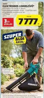 ALDI FERREX Elektromos Lombszívó ajánlat