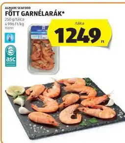 ALDI ALMARE SEAFOOD FŐTT GARNÉLARÁK ajánlat