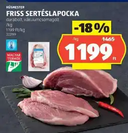 ALDI Friss sertéslapocka ajánlat