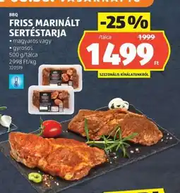 ALDI Friss Marinált Sertéstarja ajánlat