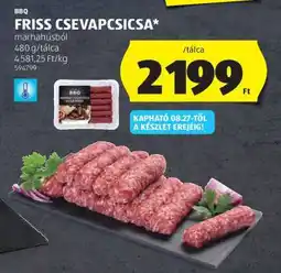ALDI Friss csevapcsicsa ajánlat
