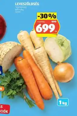 ALDI Leveszöldség ajánlat
