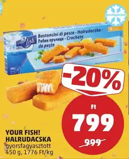 PENNY Your fish! halrudacska ajánlat