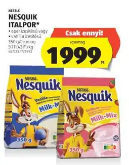 ALDI NESTLÉ NESQUIK ITALPOR ajánlat