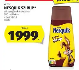 ALDI NESQUIK Szirup ajánlat
