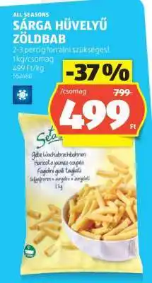ALDI Sárga hüvelyű zöldbab ajánlat