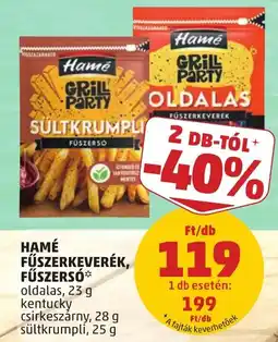 PENNY Hamé fűszerkeverék, fűszersó ajánlat