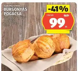 ALDI Burgonyás pogácsa ajánlat