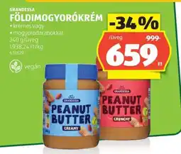 ALDI GRANDESSA Földimogyorókrém ajánlat