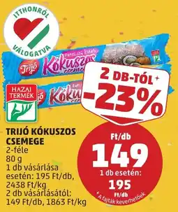 PENNY Trijó kókuszos csemege ajánlat