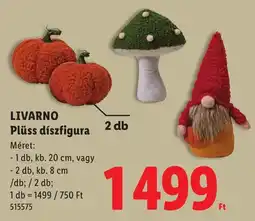 Lidl Livarno plüss díszfigura ajánlat
