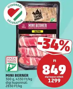 PENNY Mini Berner sajtos ajánlat