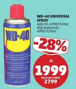 PENNY Wd-40 universal spray ajánlat