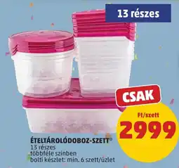 PENNY Ételtárolódoboz-szett ajánlat