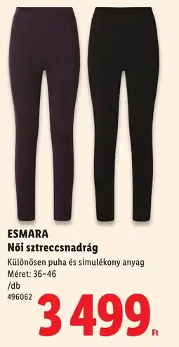 Lidl Esmara női sztreccsnadrág ajánlat