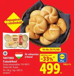 Lidl Tastino Császárbuci ajánlat