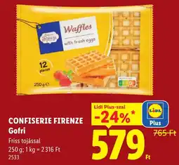 Lidl Confiserie firenze gofri ajánlat