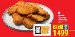 Lidl Roppant friss rántott csirkemellfilé ajánlat
