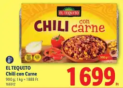 Lidl El tequito chili con carne ajánlat