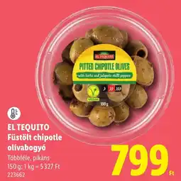 Lidl El tequito füstölt chipotle olívabogyó ajánlat