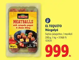 Lidl El tequito húsgolyó ajánlat