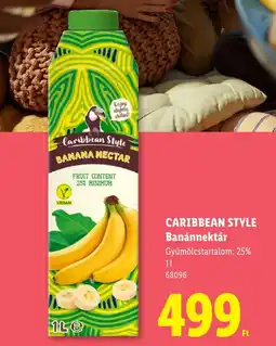 Lidl Caribbean Style Banánnektár ajánlat