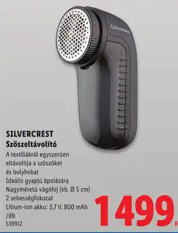 Lidl Silvercrest szöszeltávolító ajánlat