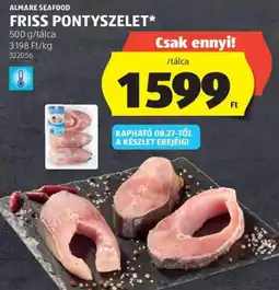 ALDI Friss pontyszelet ajánlat