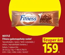 Lidl Nestlé Fitness gabonapehely-szelet ajánlat