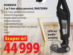 Lidl Rowenta akkus porszívó ajánlat