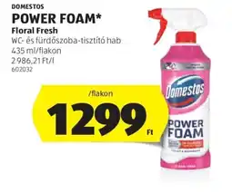 ALDI domestos power foam ajánlat