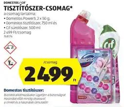 ALDI Domestos tisztítószer-csomag ajánlat