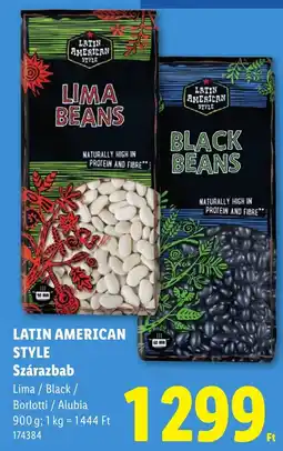 Lidl Latin american style szárazbab ajánlat