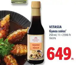 Lidl Vitasia gyoza szósz ajánlat