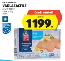ALDI Golden Seafood vadlazacfilé ajánlat