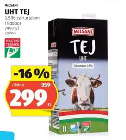 ALDI Milsani tej ajánlat