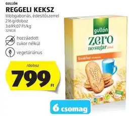ALDI Gullón reggeli keksz ajánlat
