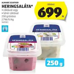 ALDI Almare seafood heringsaláta ajánlat
