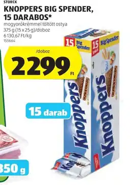 ALDI Knoppers big spender ajánlat