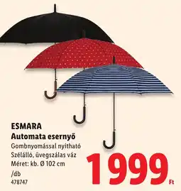 Lidl Esmara automata esernyo ajánlat