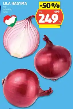 ALDI Lila hagyma ajánlat