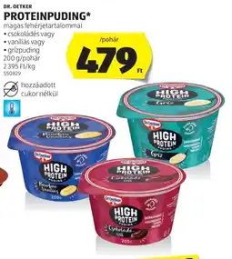 ALDI Dr. Oetker proteinpuding ajánlat