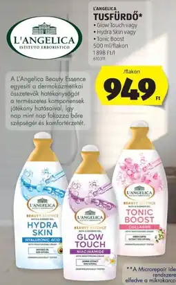 ALDI L'angelica tusfürdő ajánlat