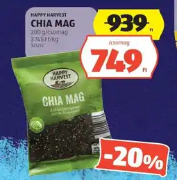 ALDI Happy Harvest chia mag ajánlat